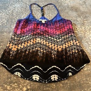 CHARLIE JADE 100% SILK TANK TOP IN VIBRANT COLORS